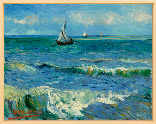 Seascape near Les Saintes-Maries-de-la-Mer