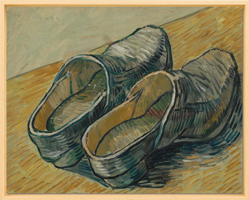 A Pair of Leather Clogs